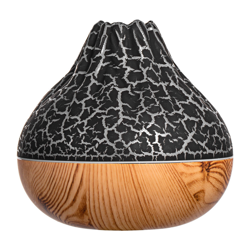 Diffuseur volcan d’huiles essentielles – brume relaxante LED