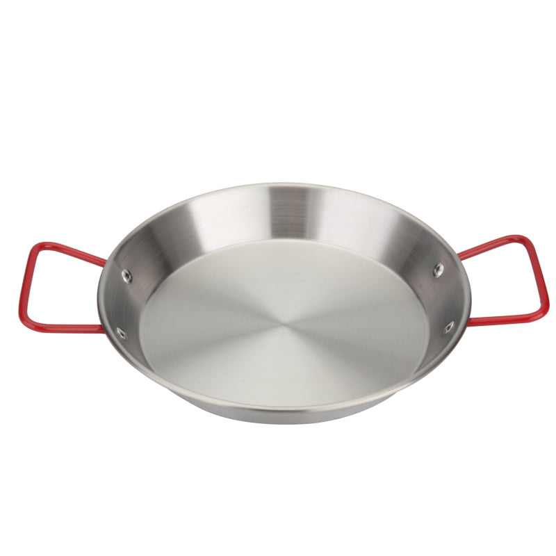 Plat de cuisson en acier inoxydable — cuisson en plein air