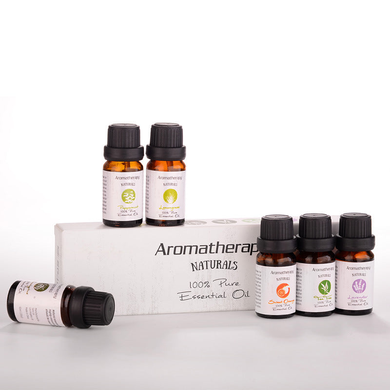 Coffret de 6 huiles essentielles pour aromathérapie