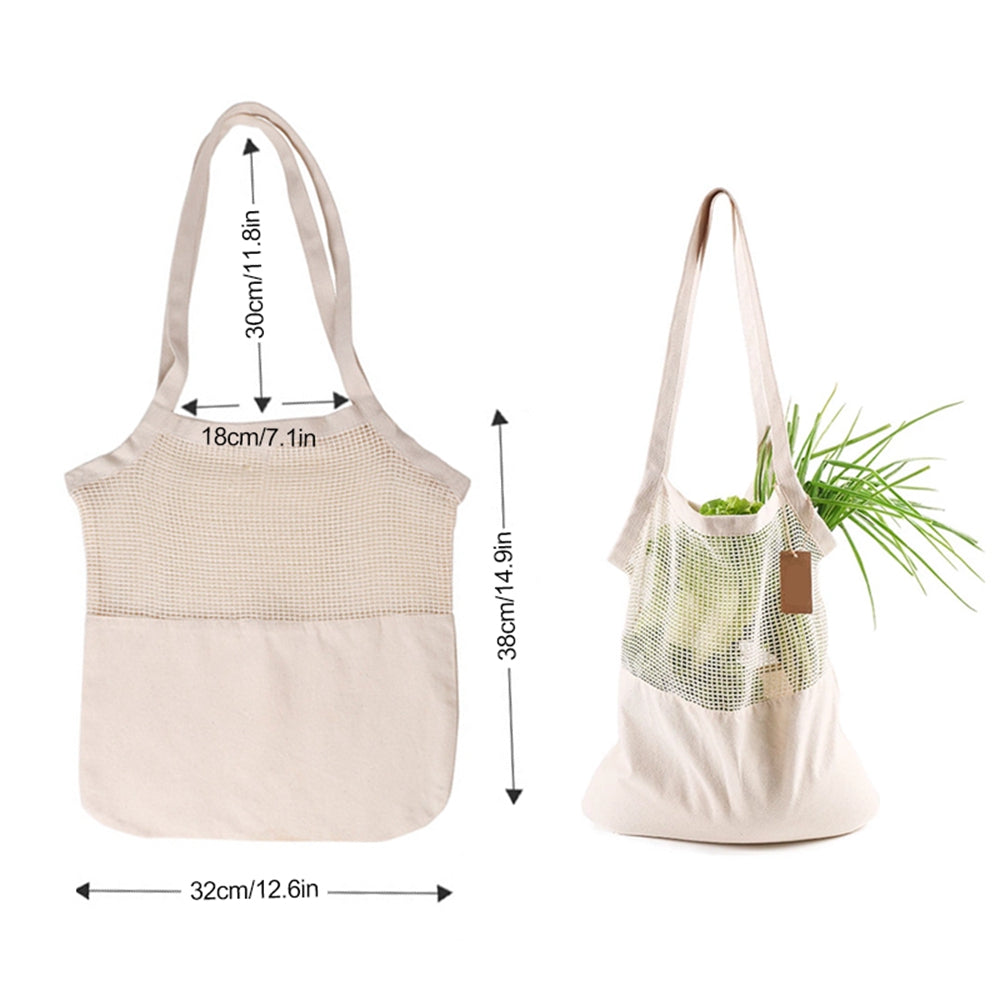 Sac filet respirant – Cueillette, marché & zéro déchet