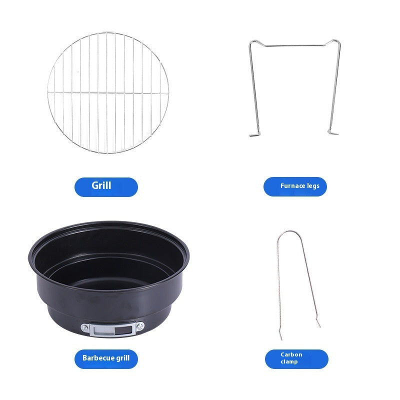 Mini barbecue portable – cuisson en pleine nature