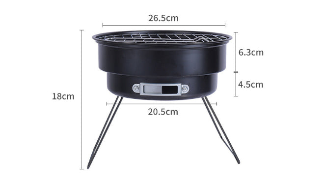 Mini barbecue portable – cuisson en pleine nature