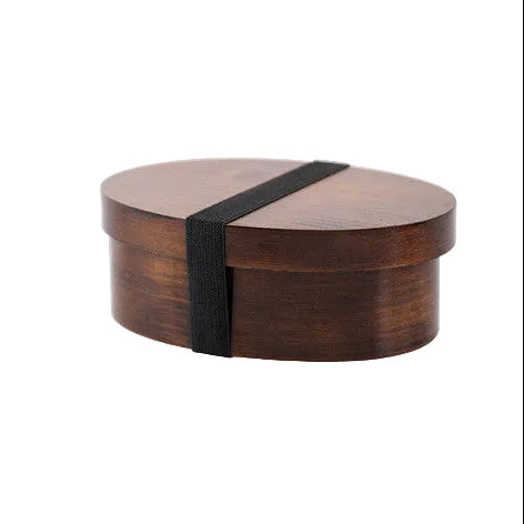 Lunch box en bois naturel – boîte repas écologique réutilisable