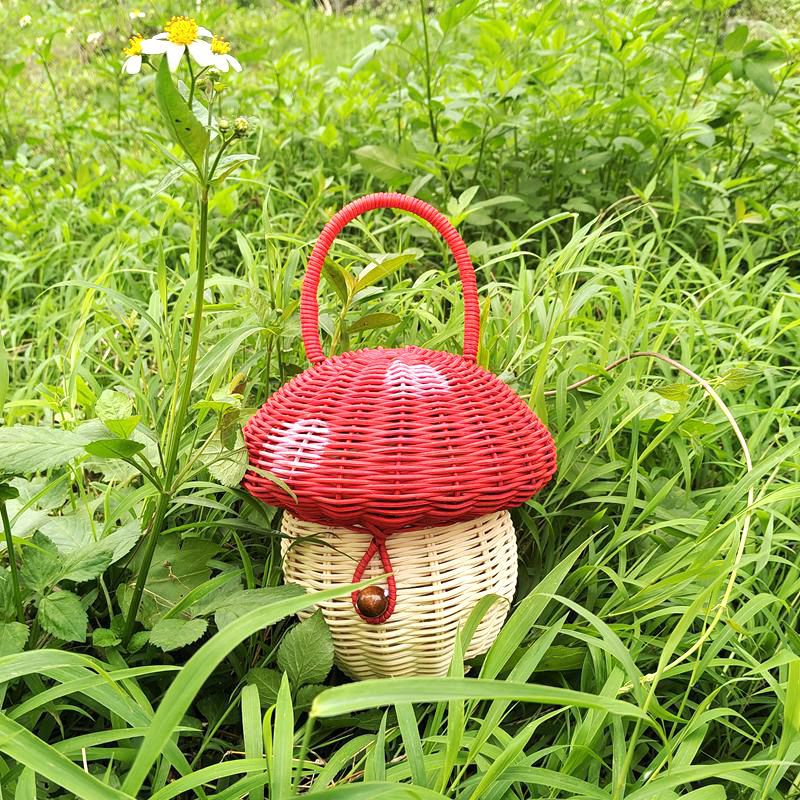 Sac champignon naturel pour cueillette